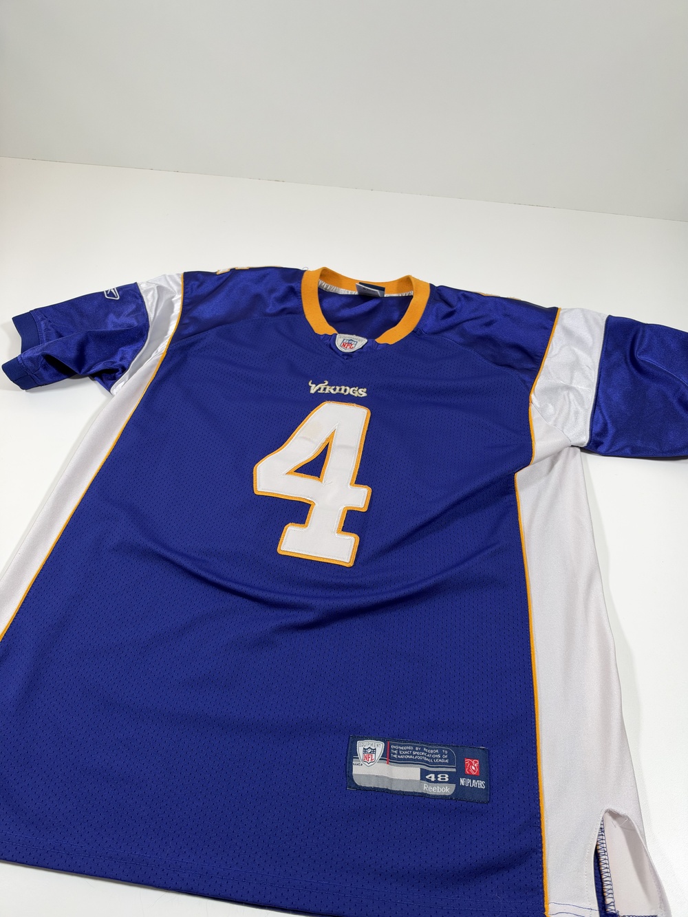Minnesota Vikings Football Jersey Mens 48 Purple NFL Reebok Brett Favre 4